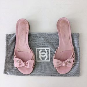 Chanel Bow sandals